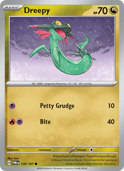 Dreepy 128 Twilight Masquerade Pokesingles