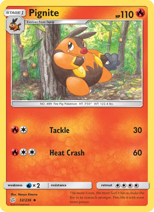 Pignite 32 Cosmic Eclipse Pokesingles