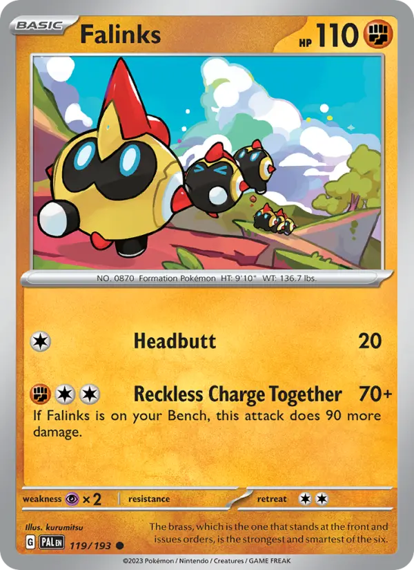 Falinks 119 Paldea Evolved Pokesingles