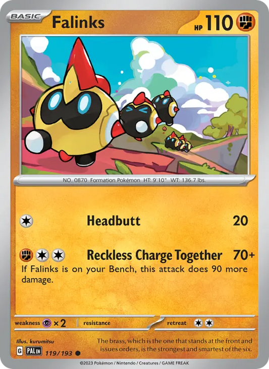 Falinks 119 Paldea Evolved Pokesingles