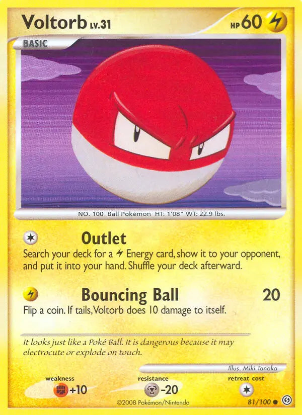 Voltorb 81 Stormfront Pokesingles