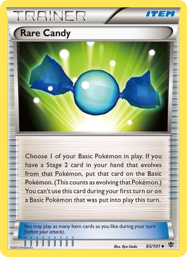 Rare Candy 85 Plasma Blast Pokesingles