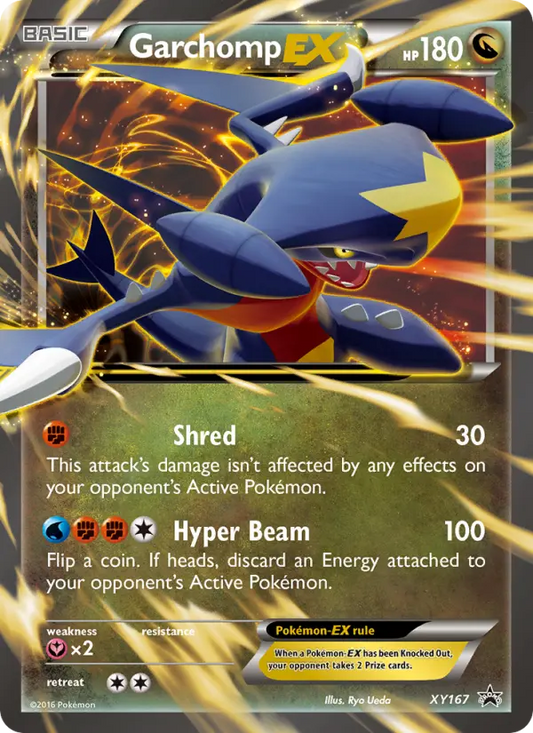 Garchomp-EX XY167 XY Black Star Promos Pokesingles