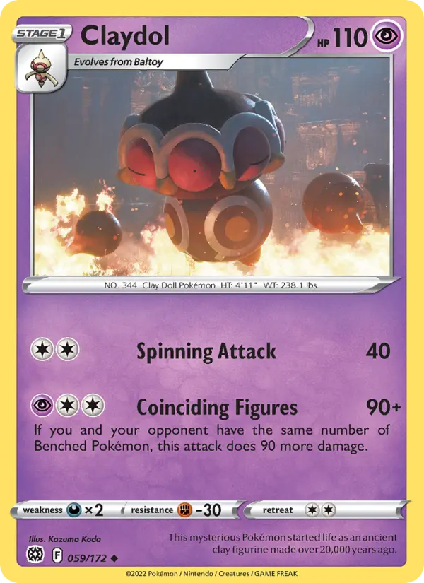 Claydol 59 Brilliant Stars Pokesingles