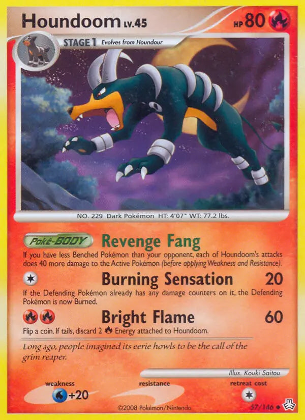 Houndoom 57 Legends Awakened Pokesingles