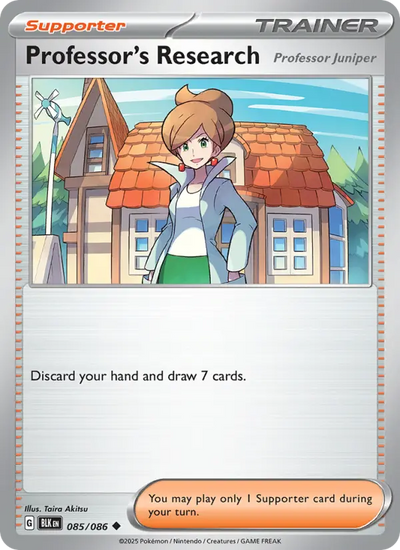 Professor's Research 85 Black Bolt Pokesingles