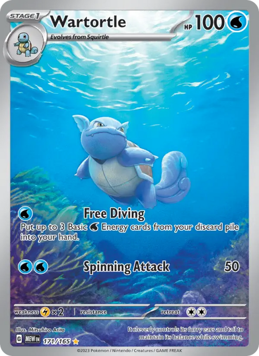 Wartortle 171 151 Pokesingles