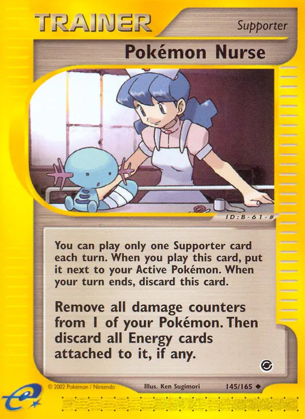 Pokémon Nurse 145 Expedition Base Set Pokesingles