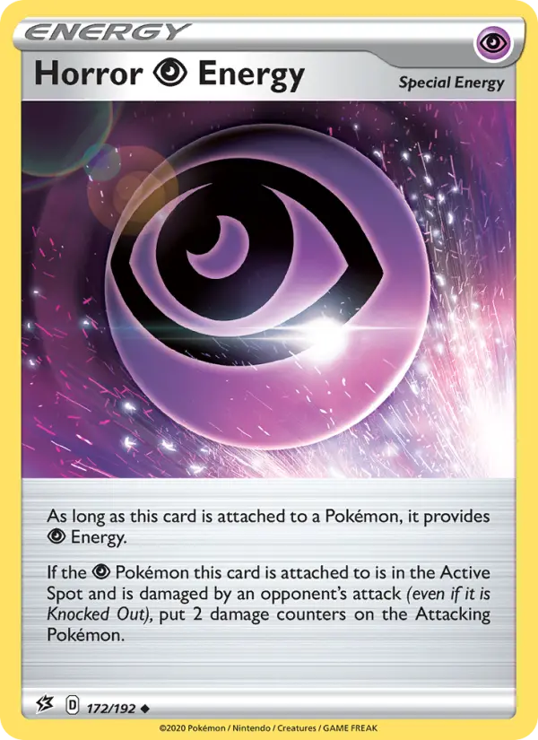 Horror Psychic Energy 172 Rebel Clash Pokesingles