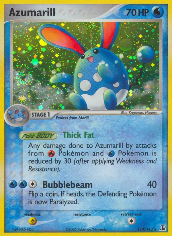 Azumarill 114 Delta Species Pokesingles