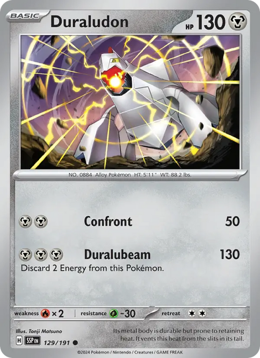 Duraludon 129 Surging Sparks Pokesingles