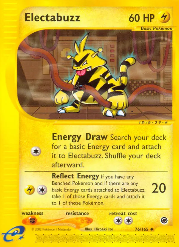 Electabuzz 76 Expedition Base Set Pokesingles