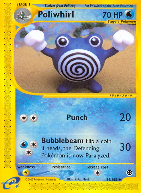 Poliwhirl 89 Expedition Base Set Pokesingles