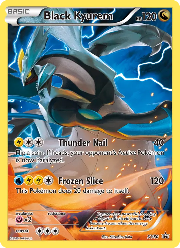 Black Kyurem XY80 XY Black Star Promos Pokesingles
