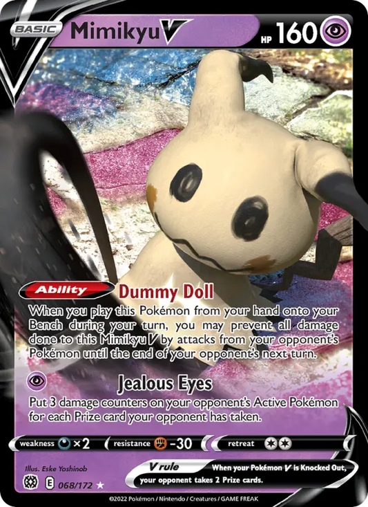Mimikyu V 68 Brilliant Stars Pokesingles