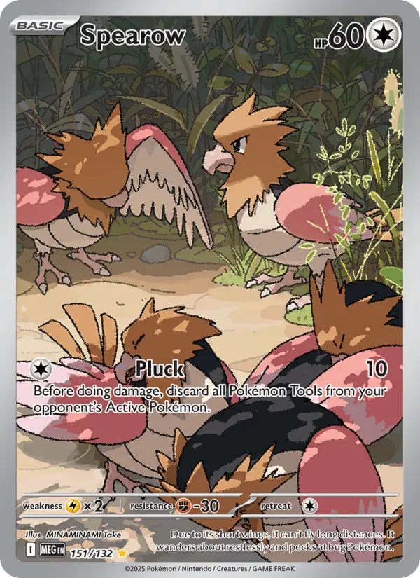 Spearow 151 Mega Evolution Pokesingles