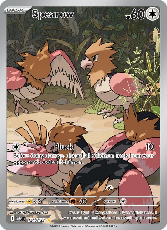 Spearow 151 Mega Evolution Pokesingles