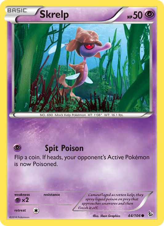 Skrelp 44 Flashfire Pokesingles