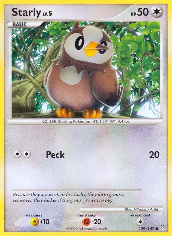 Starly 129 Supreme Victors Pokesingles