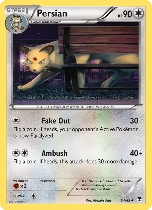 Persian 54 Generations Pokesingles
