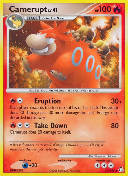 Camerupt 47 Legends Awakened Pokesingles