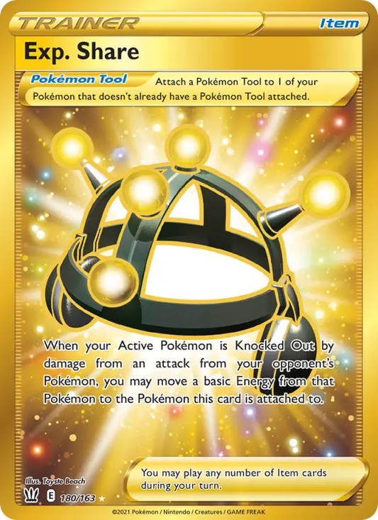 Exp. Share 180 Battle Styles Pokesingles