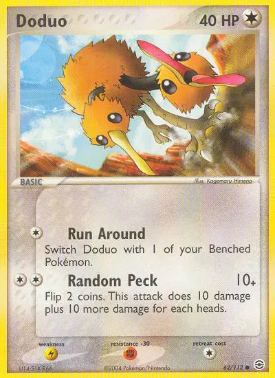 Doduo 62 FireRed & LeafGreen Pokesingles