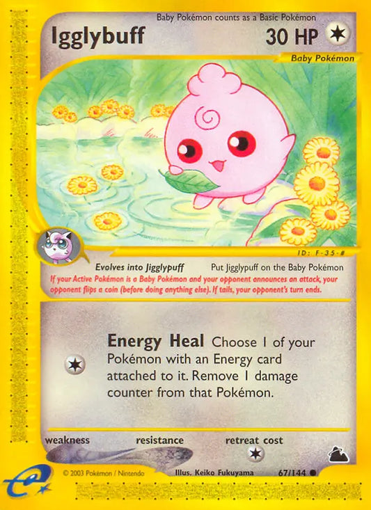 Igglybuff 67 Skyridge Pokesingles