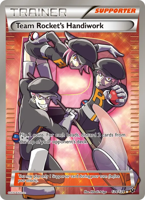 Team Rocket's Handiwork 124 Fates Collide Pokesingles