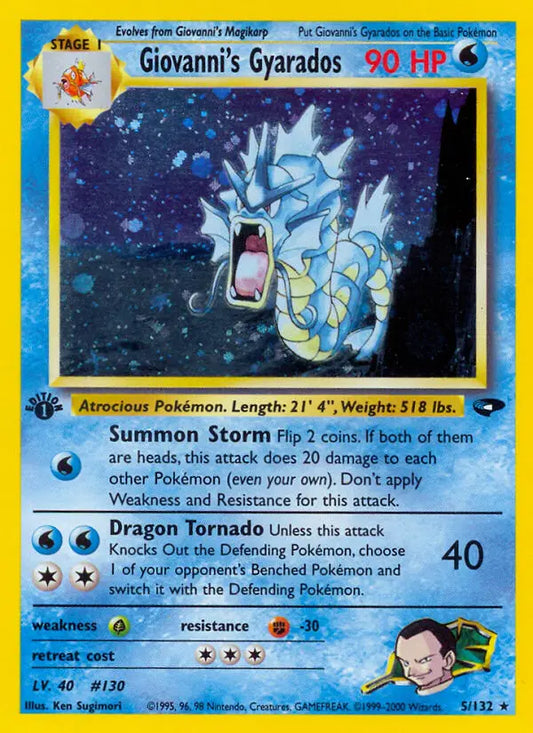 Giovanni's Gyarados 5 Gym Challenge Pokesingles