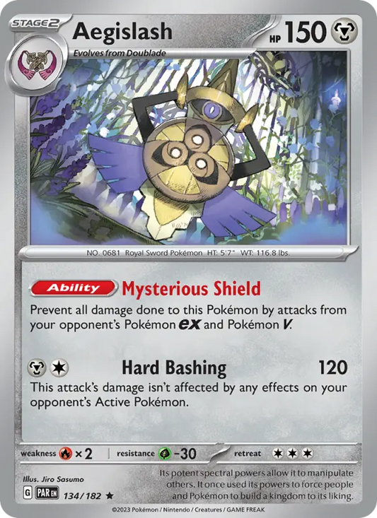 Aegislash 134 Paradox Rift Pokesingles