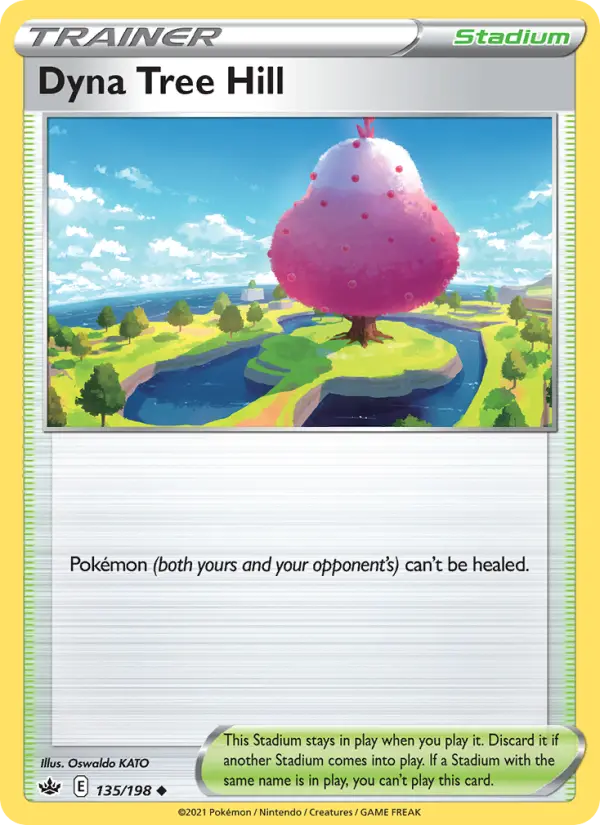 Dyna Tree Hill 135 Chilling Reign Pokesingles