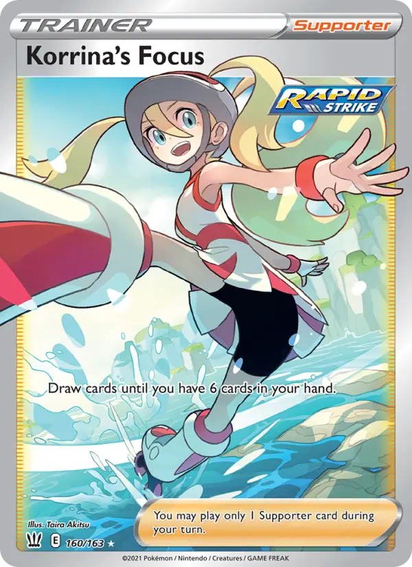 Korrina's Focus 160 Battle Styles Pokesingles