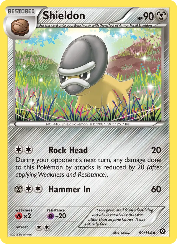 Shieldon 69 Steam Siege Pokesingles