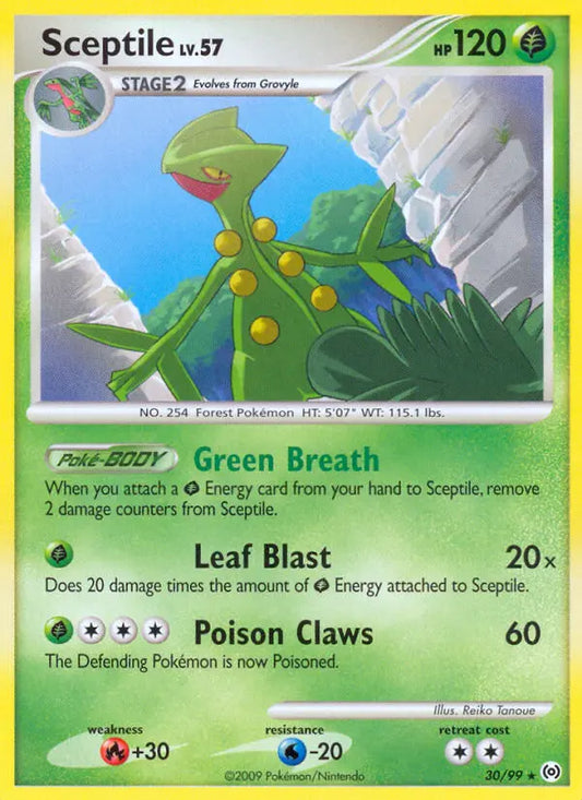 Sceptile 30 Arceus Pokesingles