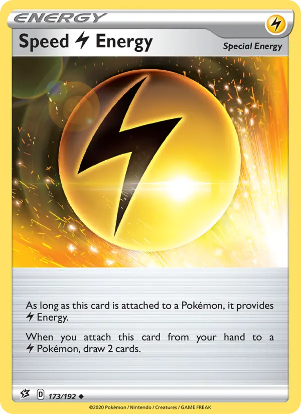 Speed Lightning Energy 173 Rebel Clash Pokesingles