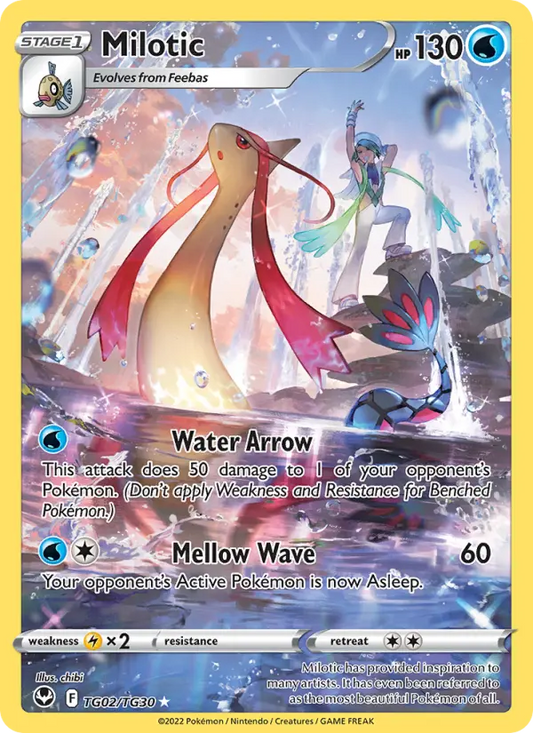 Milotic TG02 Silver Tempest Pokesingles