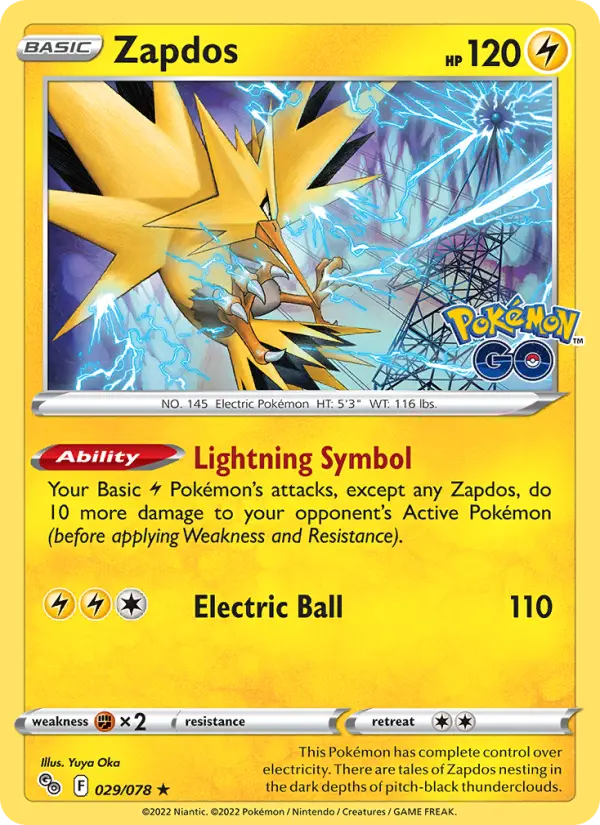 Zapdos 29 Pokémon GO Pokesingles