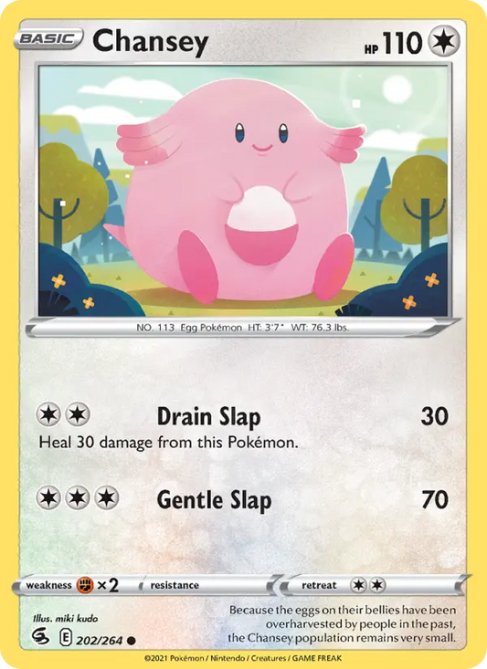 Chansey 202 Fusion Strike Pokesingles
