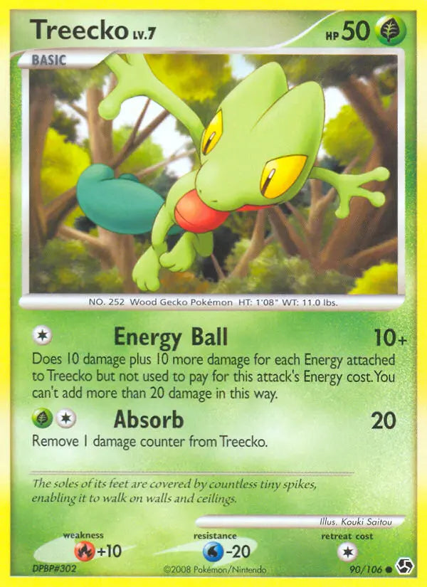 Treecko 90 Great Encounters Pokesingles