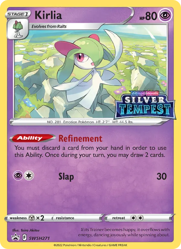 Kirlia SWSH271 SWSH Black Star Promos Pokesingles