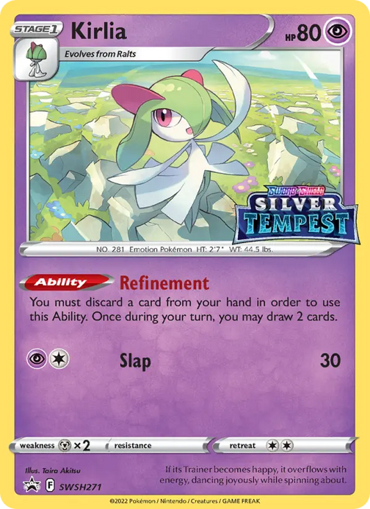 Kirlia SWSH271 SWSH Black Star Promos Pokesingles