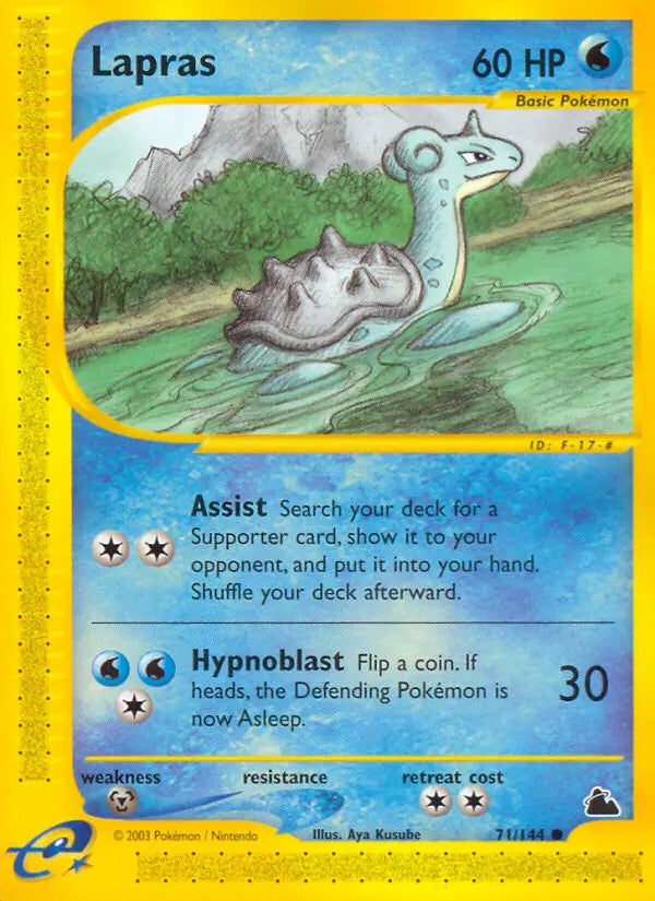 Lapras 71 Skyridge Pokesingles