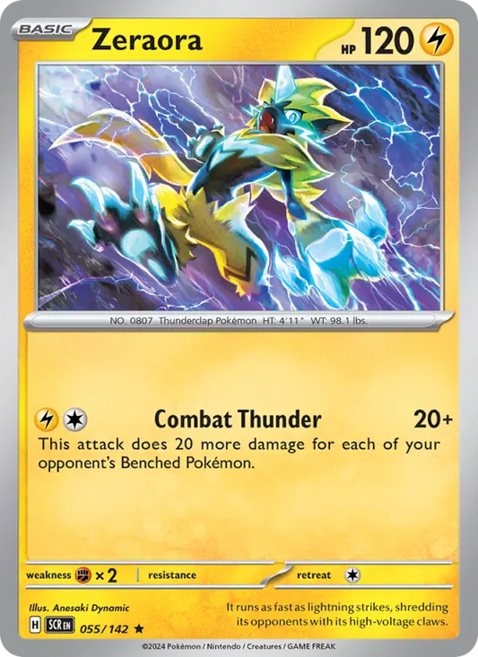 Zeraora 55 Stellar Crown Pokesingles
