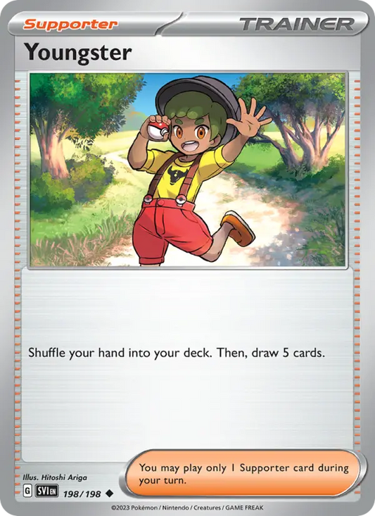 Youngster 198 Scarlet & Violet Pokesingles