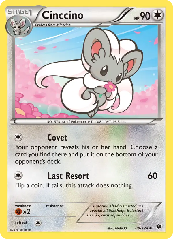 Cinccino 88 Fates Collide Pokesingles