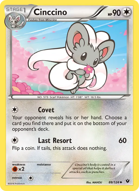 Cinccino 88 Fates Collide Pokesingles