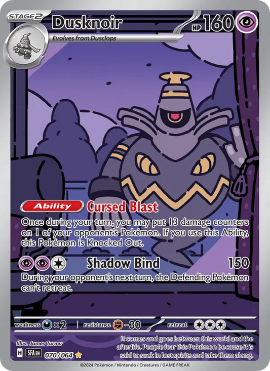 Dusknoir 70 Shrouded Fable Pokesingles