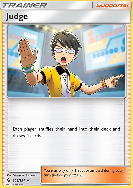 Judge 108 Forbidden Light Pokesingles