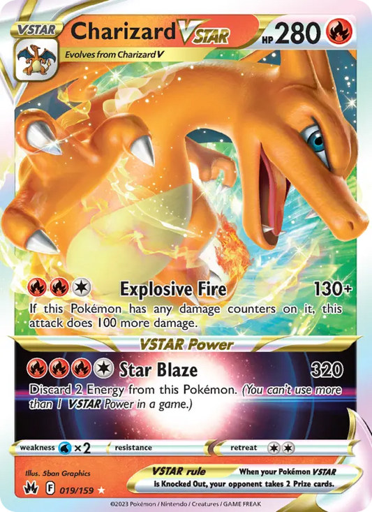 Charizard VSTAR 19 Crown Zenith Pokesingles